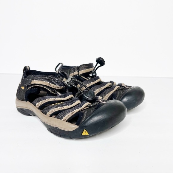 Keen Newport H2 Black Tan Sandals Size 12 Toddler - Picture 1 of 5